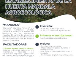 taller huerta mandala agroecologica - 2024